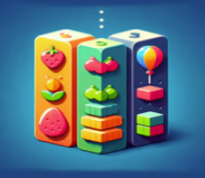 SuperArcade: Fruits, Spears and Cubes