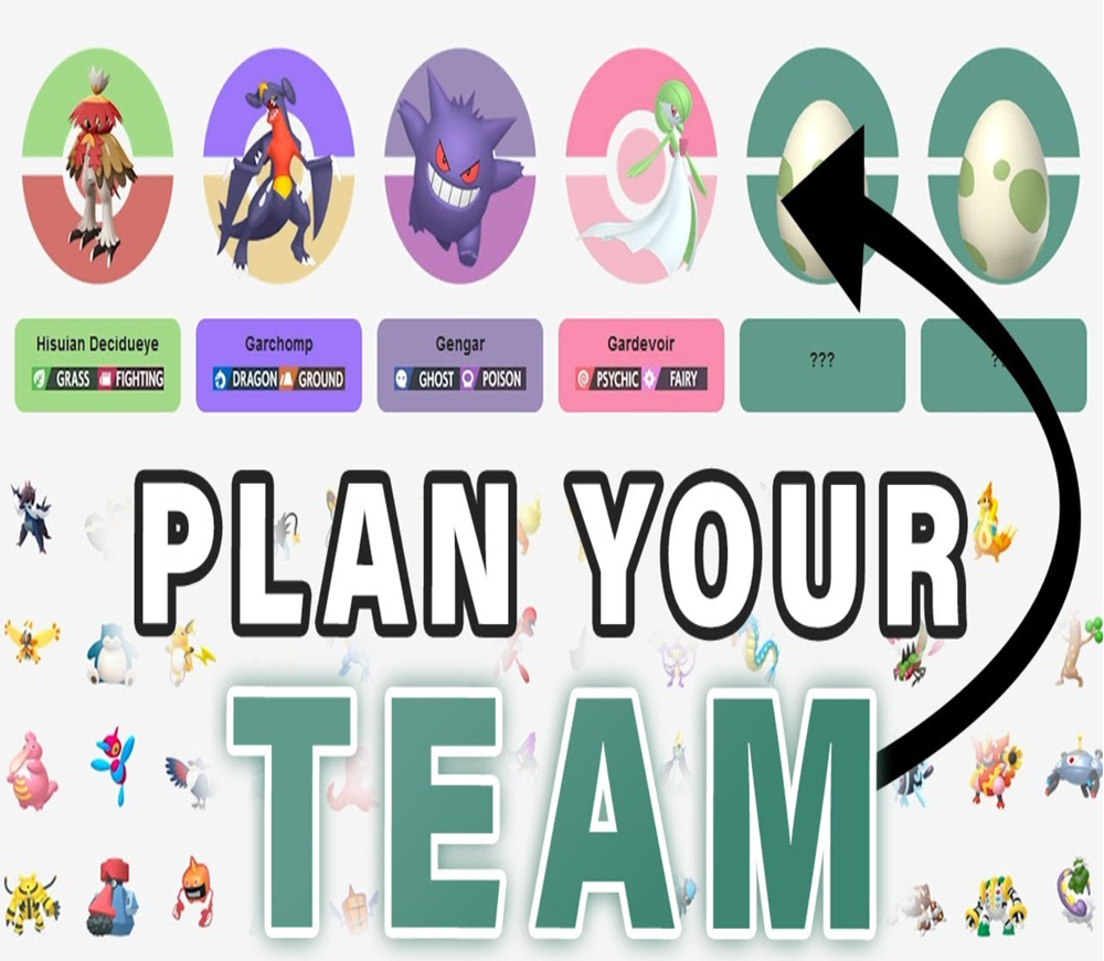 Locadora TV: Pokémon Team Planner